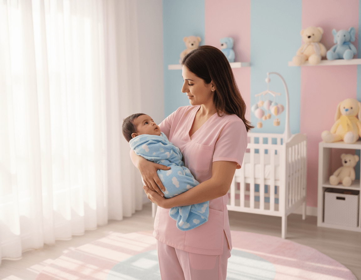 Profesyonel Yatılı Bebek Bakıcı Hizmeti